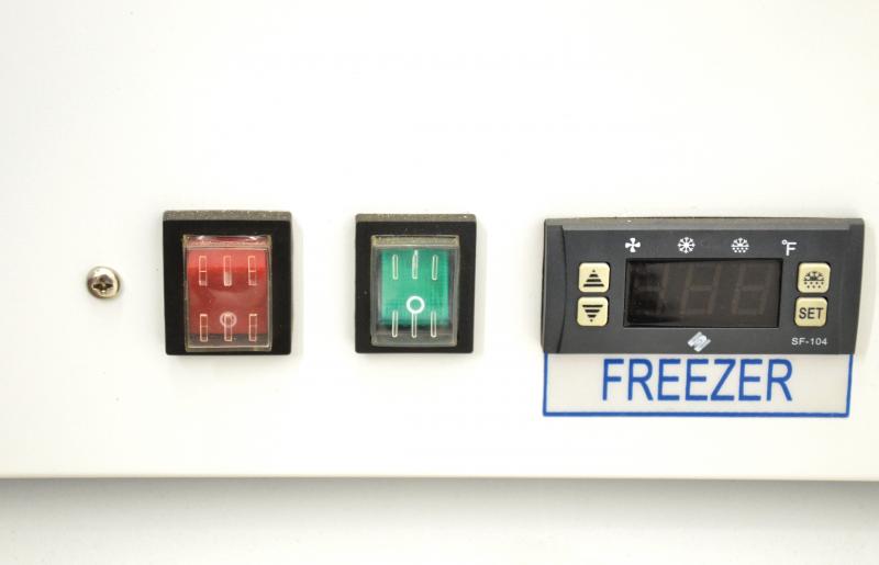 49-inch Dual Glass Door Freezer with with "D" type Breaker